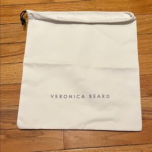 Veronica Beard Cream Storage Dust Bag 13’ / 13’